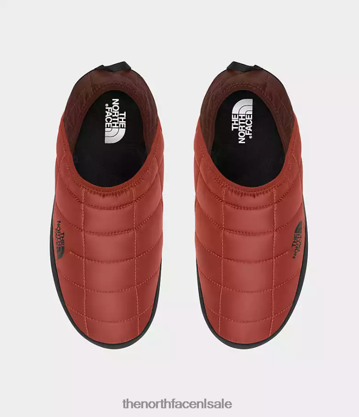 Heren thermoball-tractiemuiltjes v The North Face P464ZN1134 schoenen brandewijnbruin/kolenbruin