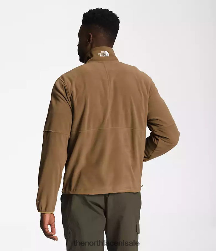 Heren tnf polartec 100-zip The North Face P464ZN300 kleding bruikbaar bruin