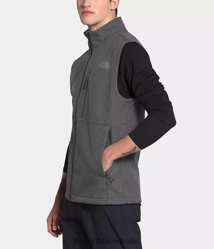 Heren top bionisch vest The North Face P464ZN202 kleding tnf donkergrijs gemêleerd