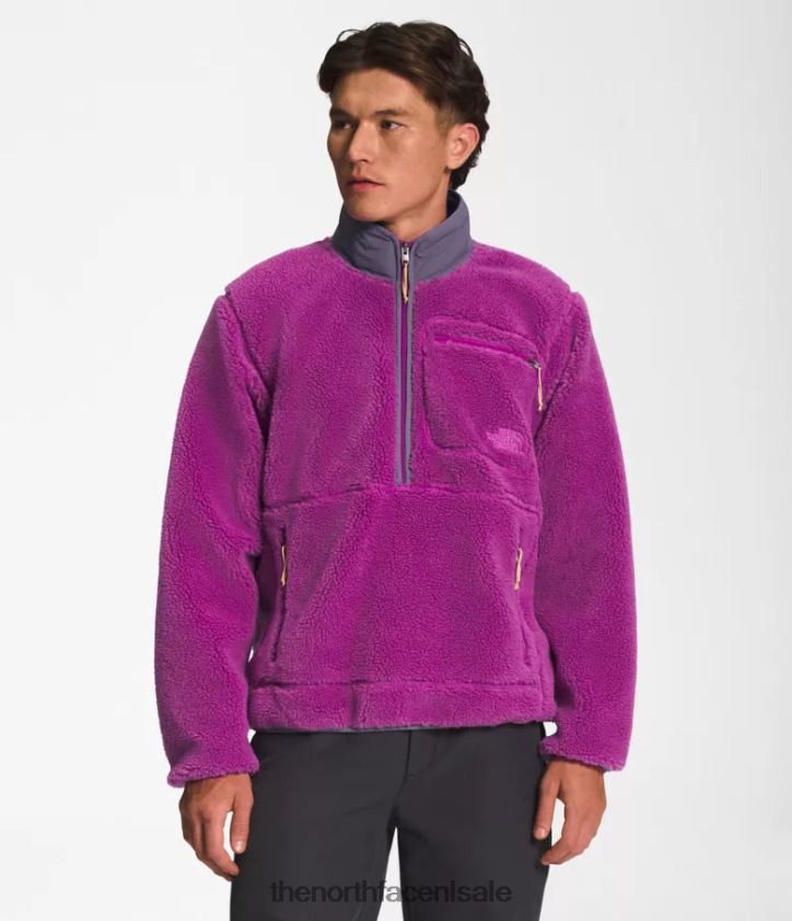 Heren trui met extreme pool The North Face P464ZN120 kleding paarse cactusbloem/maanleisteen