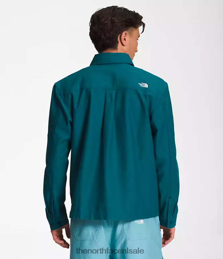 Heren vallei hutje The North Face P464ZN11 kleding blauw koraal