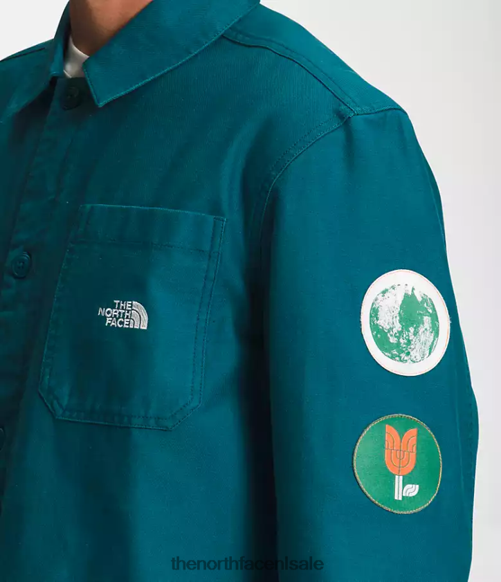 Heren vallei hutje The North Face P464ZN11 kleding blauw koraal