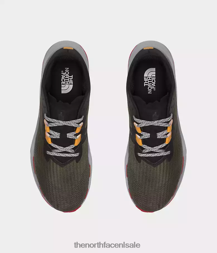 Heren vectiv eminus schoenen The North Face P464ZN1168 schoenen nieuw taupegroen/tnf zwart