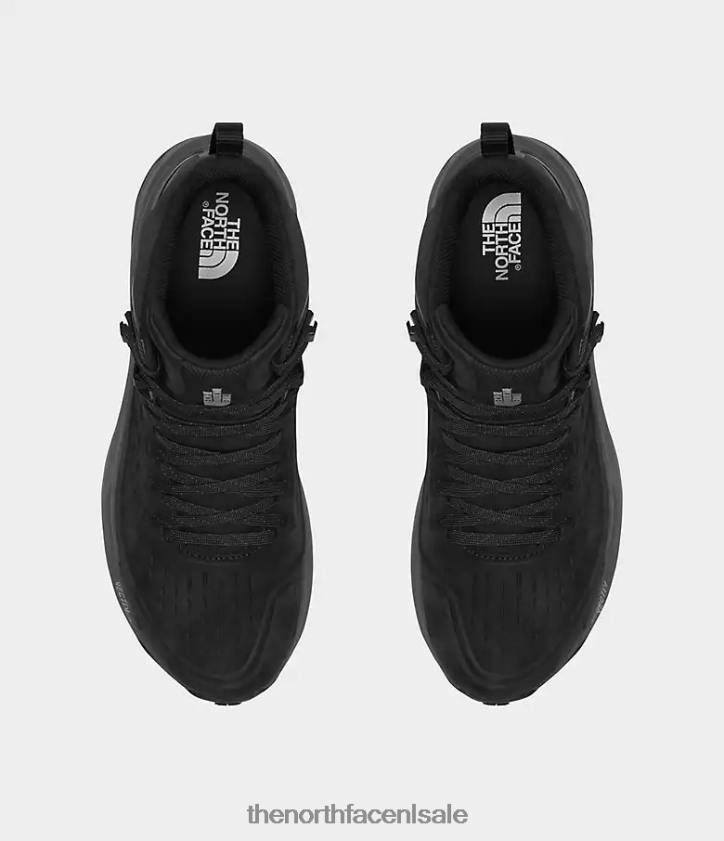 Heren vectiv exploris 2 mid futurelight leren laarzen The North Face P464ZN609 schoenen tnf zwart/vanadisgrijs