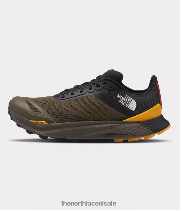 Heren vectiv oneindig 2 schoenen The North Face P464ZN658 schoenen nieuw taupegroen/tnf zwart