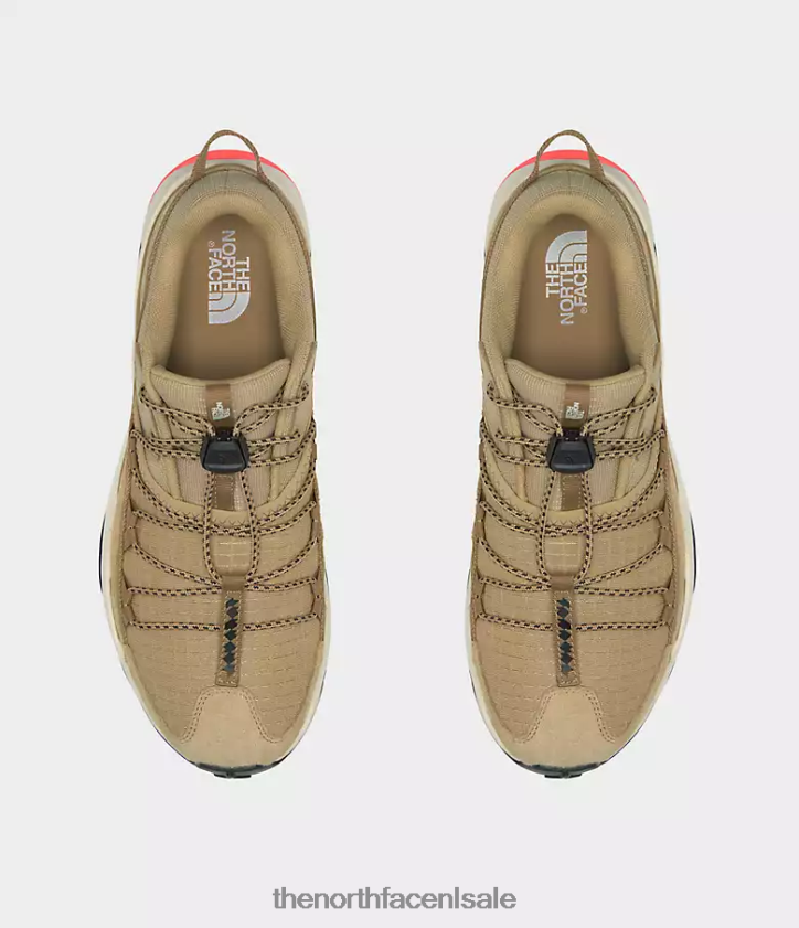 Heren vectiv taraval tech-schoenen The North Face P464ZN363 schoenen kaki steen/utiliteitsbruin