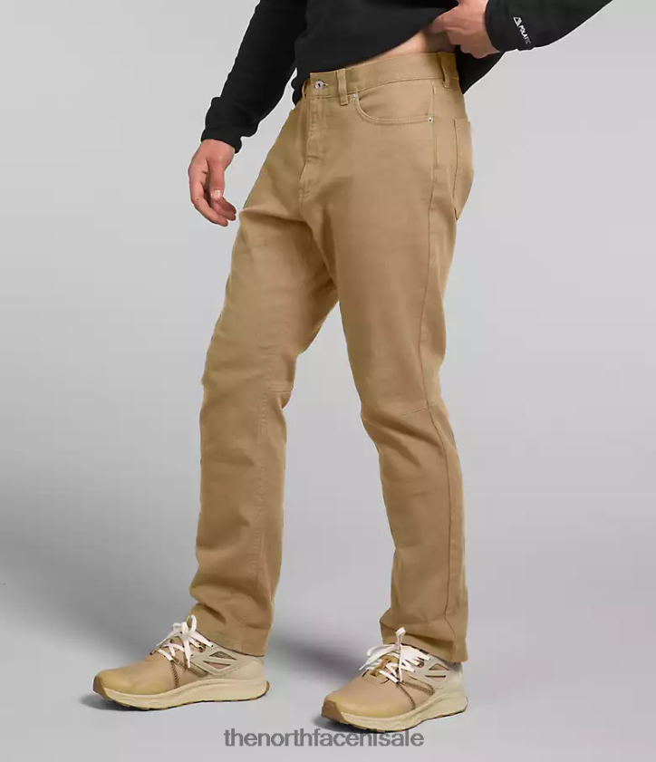 Heren veld5-pocketbroek The North Face P464ZN129 kleding kaki steen