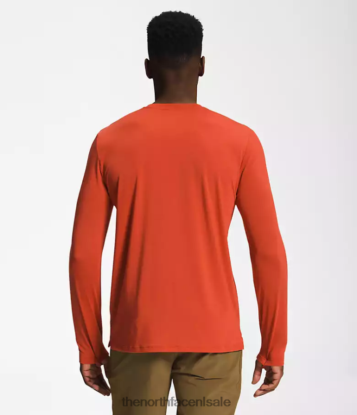 Heren wandel met lange mouwen The North Face P464ZN24 kleding verroest brons