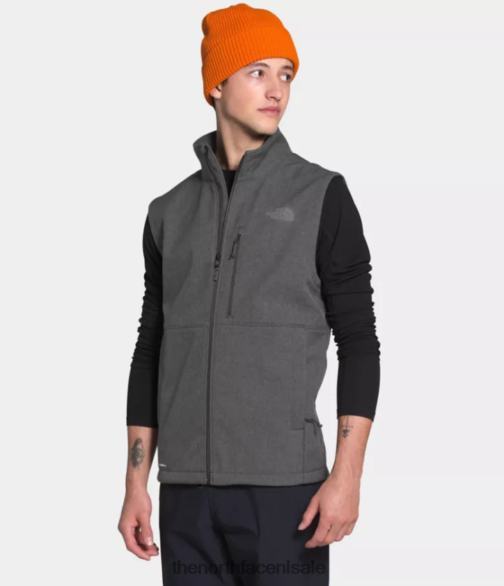 Heren top bionisch vest The North Face P464ZN202 kleding tnf donkergrijs gemêleerd