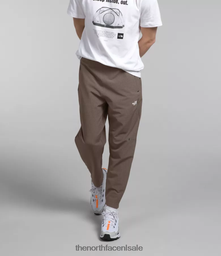 Heren Tekware rasterbroek The North Face P464ZN418 kleding valk bruin