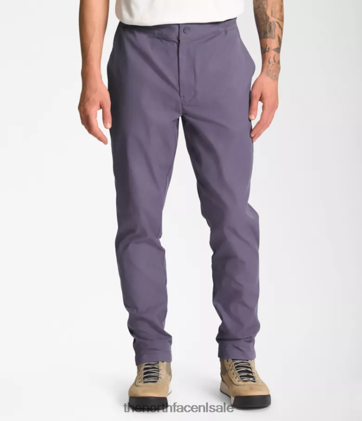 Heren standaard taps toelopende broek The North Face P464ZN1216 kleding maan leisteen