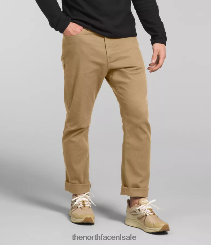 Heren veld5-pocketbroek The North Face P464ZN129 kleding kaki steen