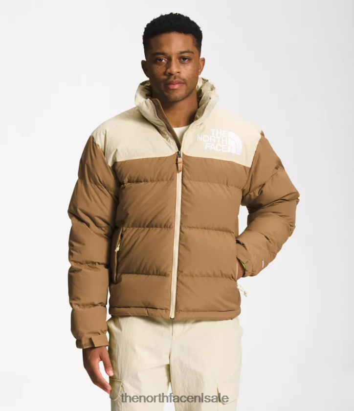 Heren 92 low-fi hi-tek-nuptse The North Face P464ZN827 kleding nutsbruin/grind
