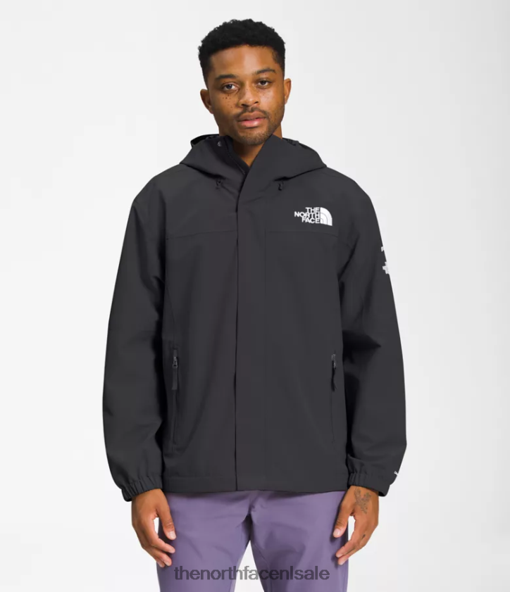 Heren Tnf opvouwbare jas The North Face P464ZN7 kleding asfalt grijs