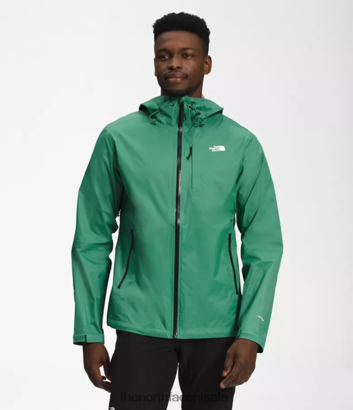 Heren alta vista jas The North Face P464ZN1248 kleding diep grasgroen