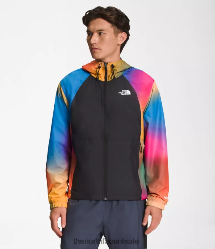 Heren hydrenaline jas 2000 The North Face P464ZN103 kleding super sonische blauwe gradiëntprint