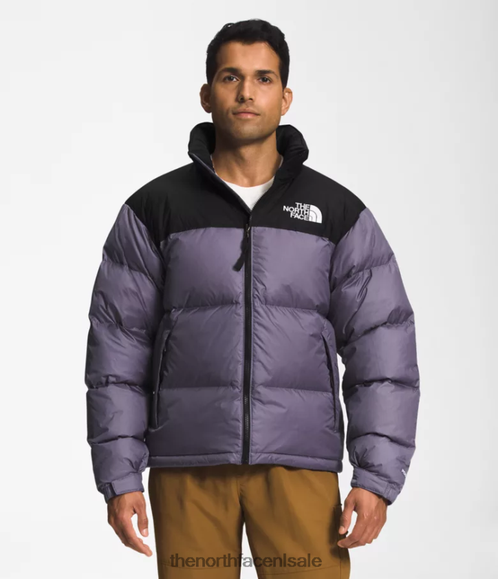 Heren Retro nuptse jasje uit 1996 The North Face P464ZN474 kleding maanleisteen/tnf zwart