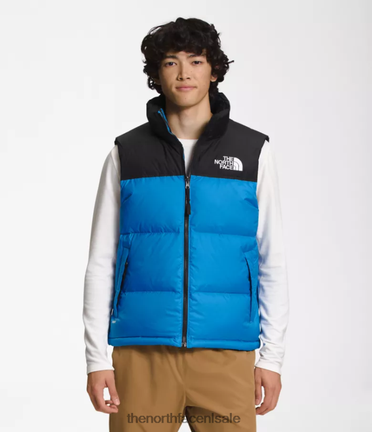 Heren Retro nuptse-vest uit 1996 The North Face P464ZN289 kleding super sonisch blauw