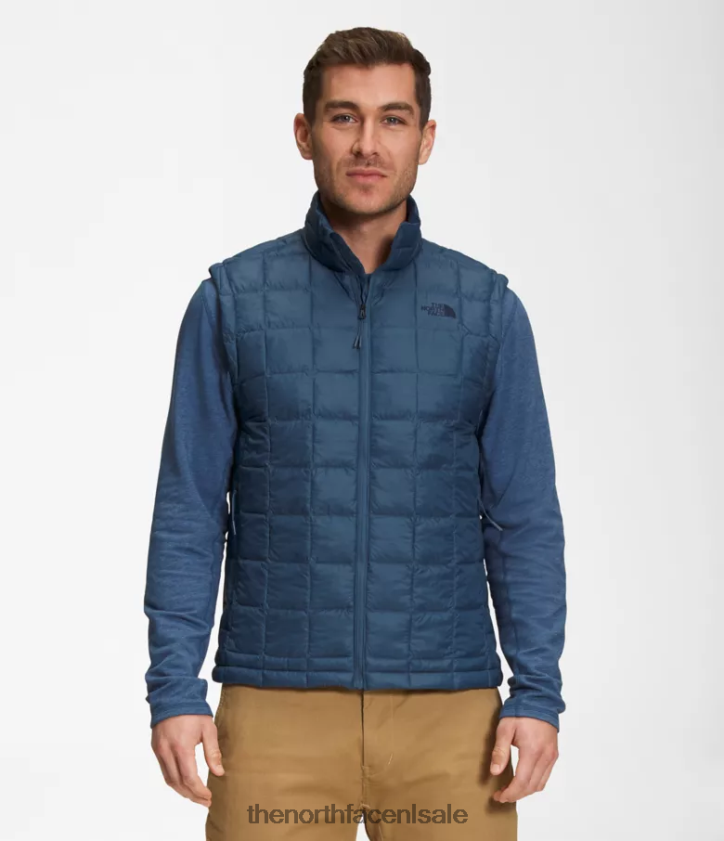 Heren thermoball ecovest 2.0 The North Face P464ZN1156 kleding schaduwrijk blauw