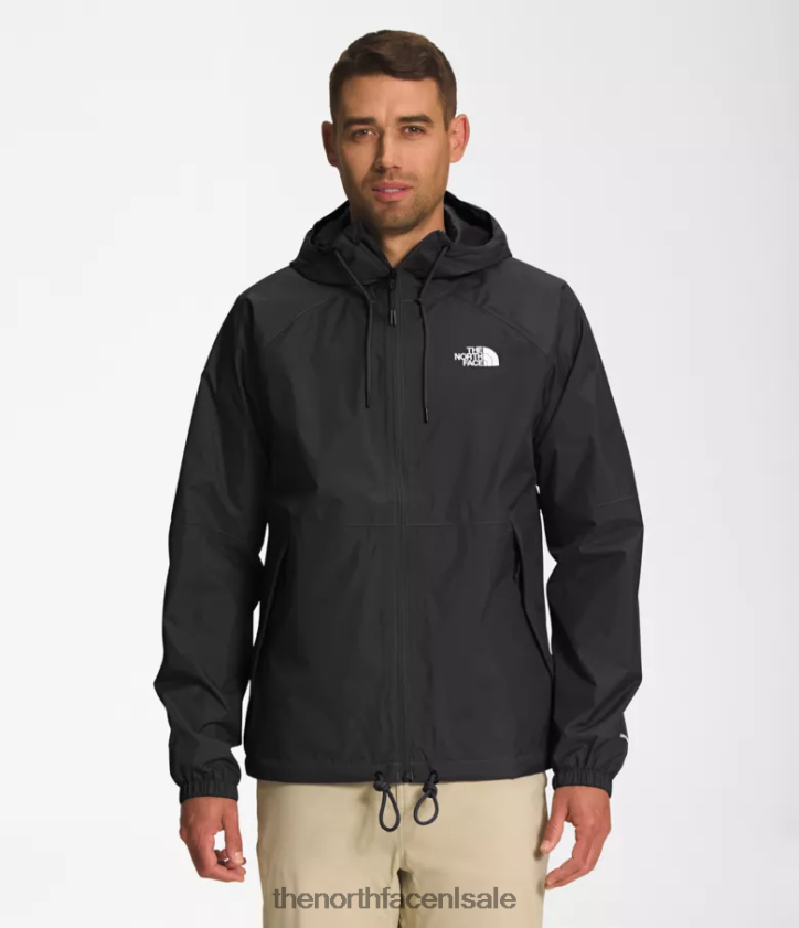 Heren Antora regenhoodie The North Face P464ZN1193 kleding tn zwart