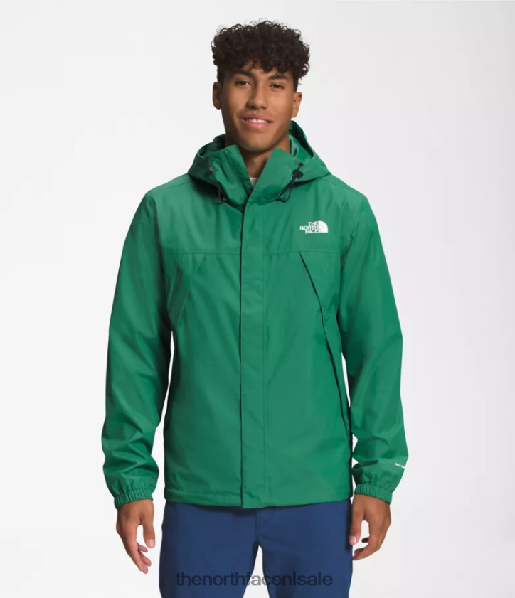 Heren antora jas The North Face P464ZN286 kleding diep grasgroen