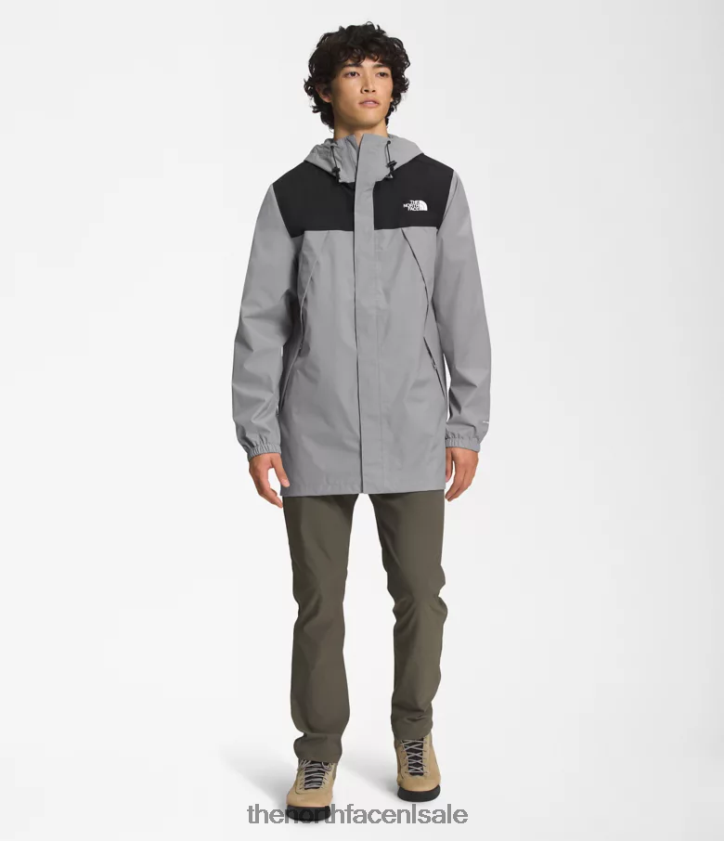 Heren antora parka The North Face P464ZN539 kleding zwart/melggrijs