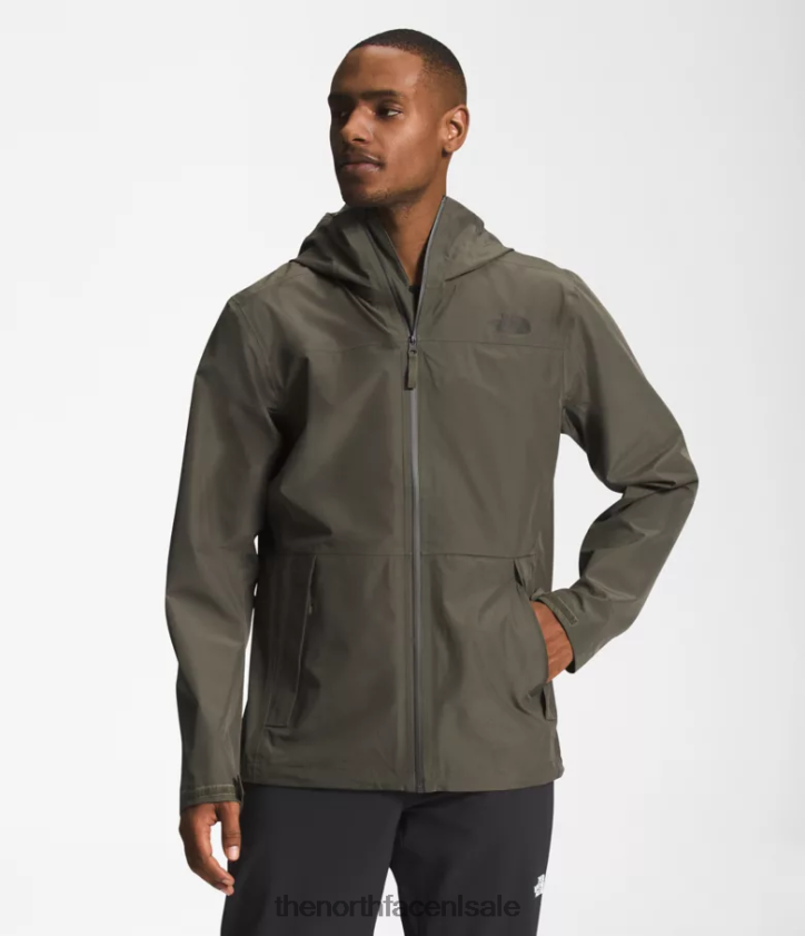 Heren dryzzle futurelight-jack The North Face P464ZN1116 kleding nieuw taupegroen