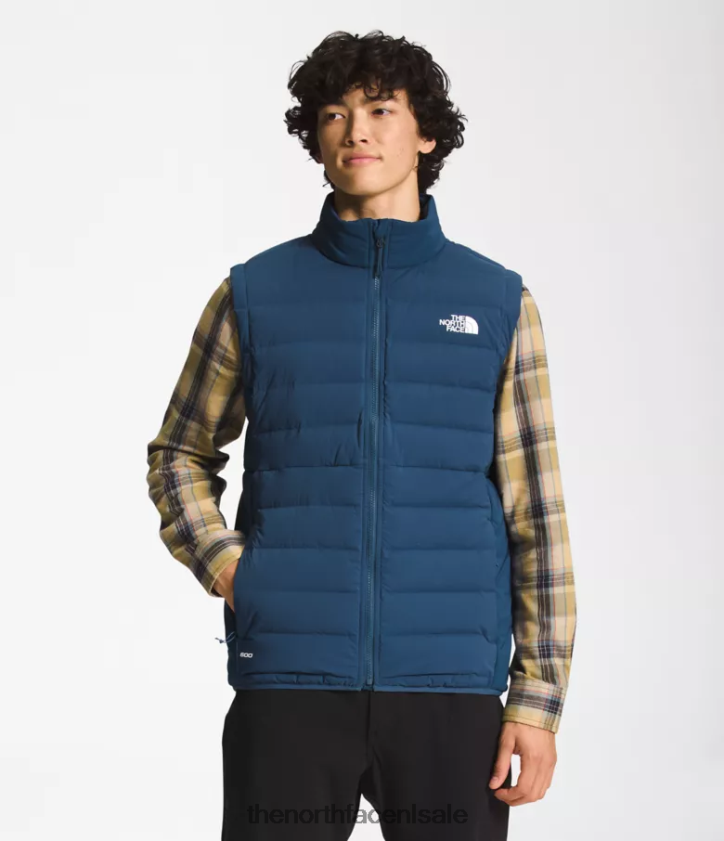 Heren Belleview stretchvest The North Face P464ZN1034 kleding schaduwrijk blauw