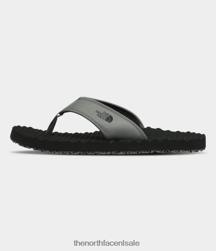 Heren basiskamp-slippers ii The North Face P464ZN497 schoenen agavegroen/tnf zwart
