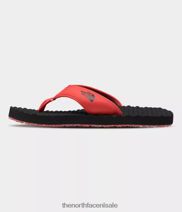 Heren basiskamp-slippers ii The North Face P464ZN498 schoenen tnf zwart/retro oranje