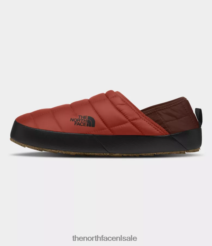 Heren thermoball-tractiemuiltjes v The North Face P464ZN1134 schoenen brandewijnbruin/kolenbruin