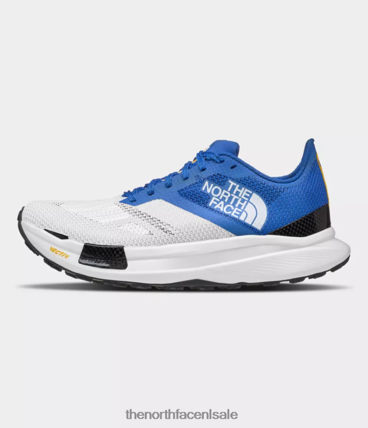 Heren Summit-serie vectiv pro-schoenen The North Face P464ZN1045 schoenen tnf wit/optisch blauw