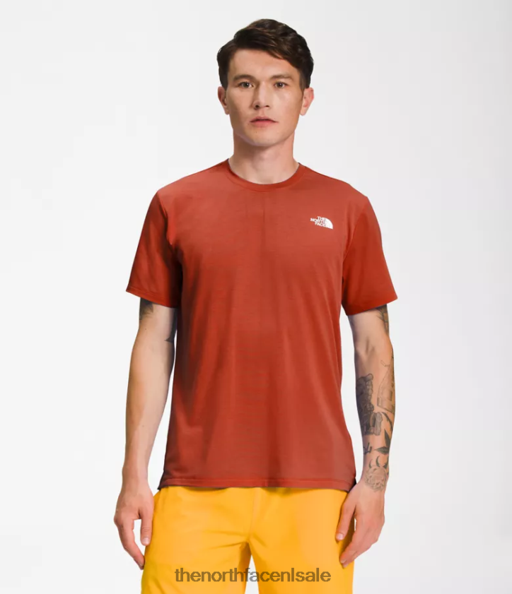 Heren wandel met korte mouwen The North Face P464ZN1257 kleding verroest brons