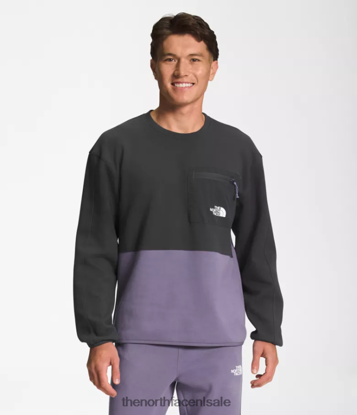 Heren tnf tech-ploeg The North Face P464ZN604 kleding maan leisteen