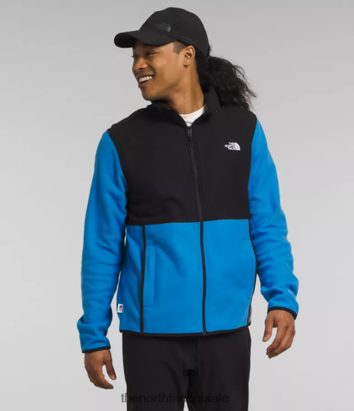 Heren Alpine Polartec 100-jas The North Face P464ZN17 kleding optisch blauw/tnf zwart