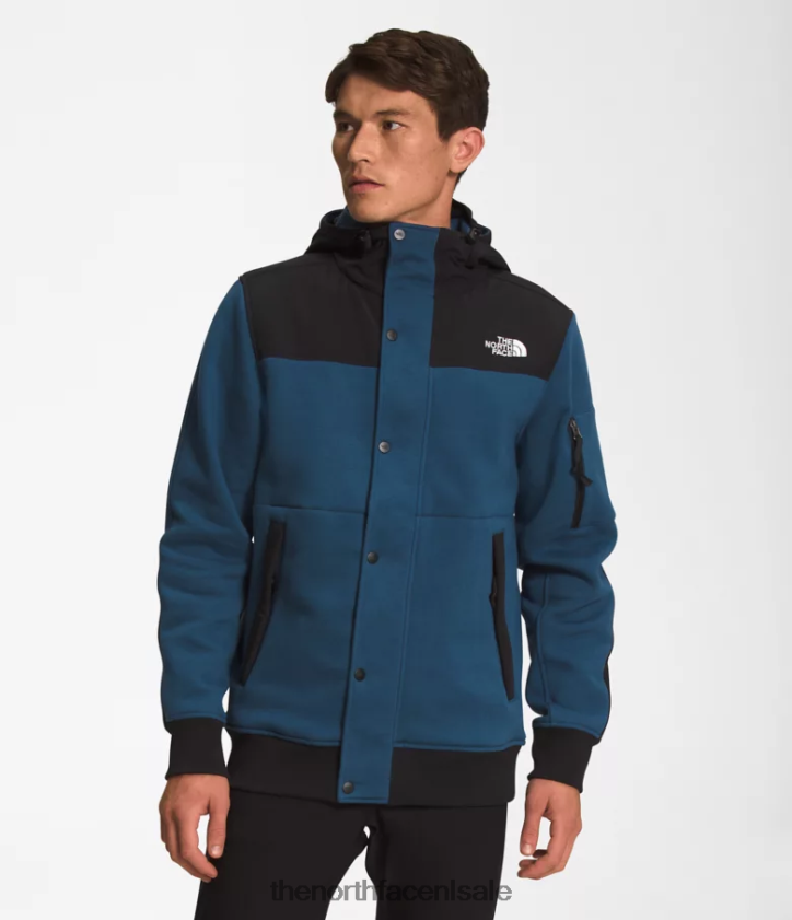 Heren highrail fleecejack The North Face P464ZN545 kleding schaduwrijk blauw