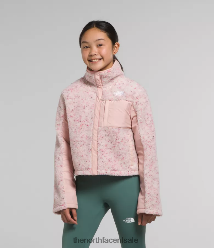 kinderen fleece mashup-jack The North Face P464ZN74 kleding roze mos