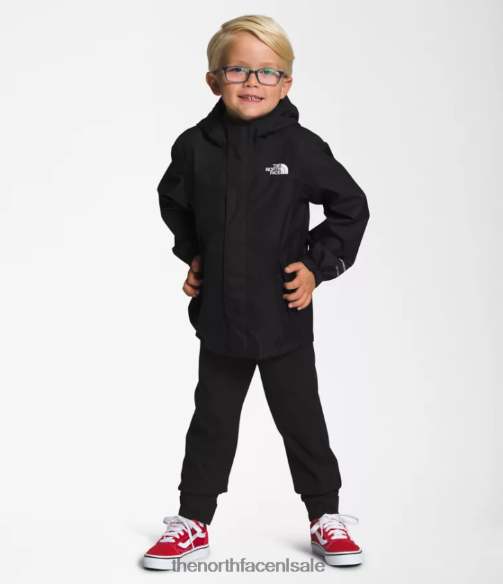 kinderen Antora regenjas The North Face P464ZN84 kleding tn zwart