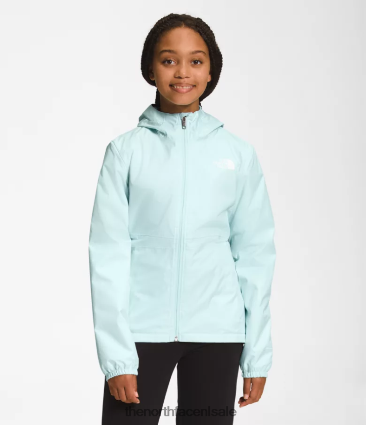 kinderen warme stormregenjas The North Face P464ZN392 kleding dakraam blauw