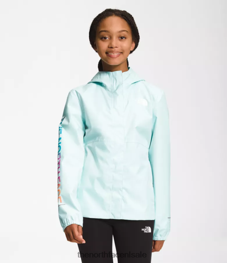 kinderen Antora regenjas The North Face P464ZN757 kleding dakraam blauw