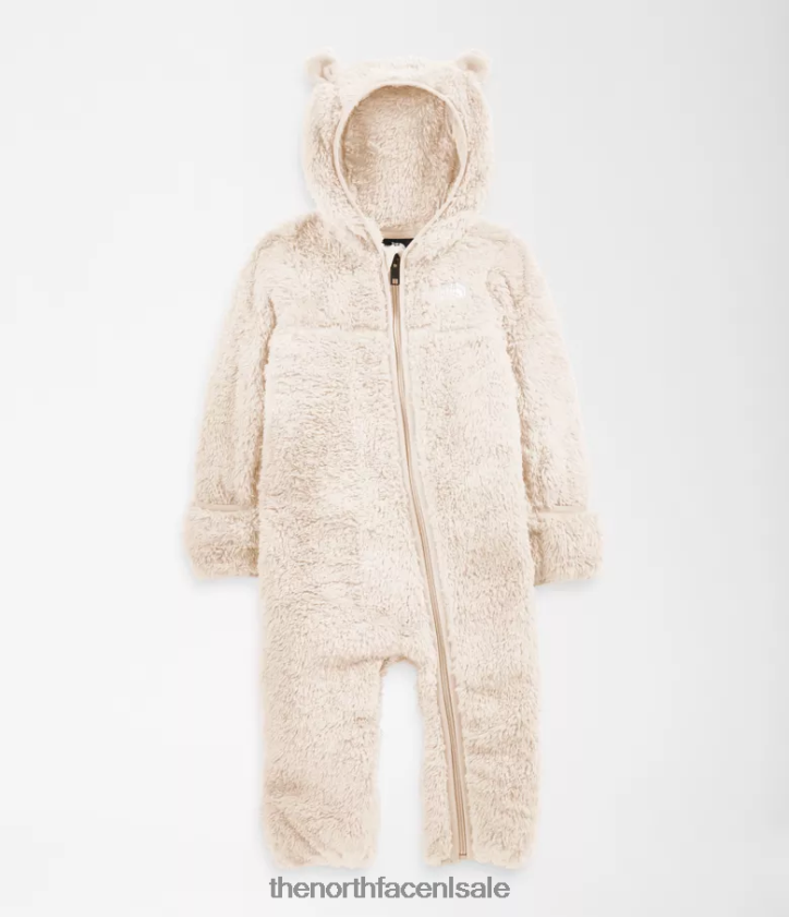 Baby beer uit één stuk The North Face P464ZN402 kleding gardenia wit