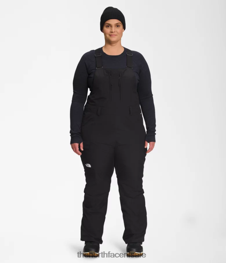 vrouwen plus Freedom geïsoleerde slabbetjes The North Face P464ZN571 kleding tn zwart