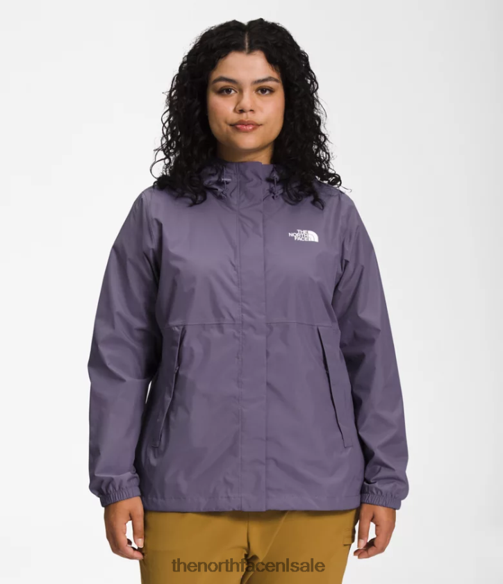 vrouwen plus antora jas The North Face P464ZN240 kleding maan leisteen