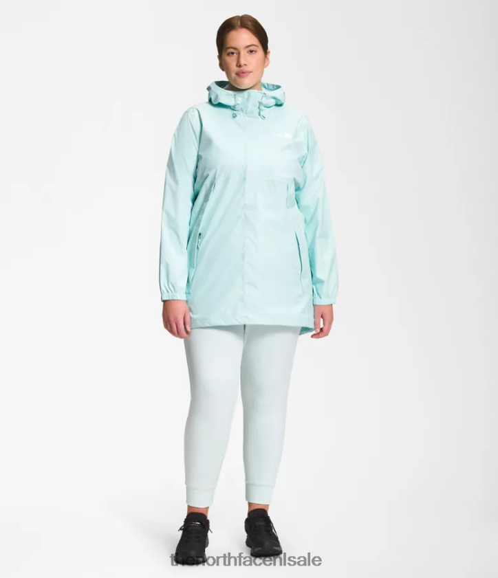vrouwen plus antora parka The North Face P464ZN439 kleding dakraam blauw