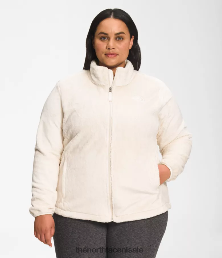 vrouwen plus osito jas The North Face P464ZN1089 kleding gardenia wit