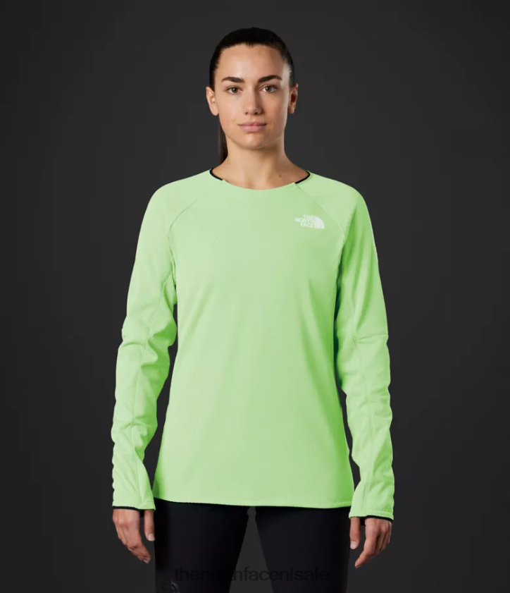 vrouwen Summit-serie futurefleece-crew The North Face P464ZN162 kleding patina groen