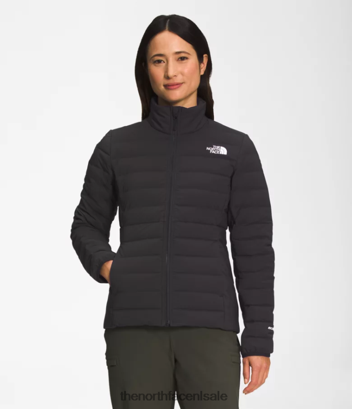 vrouwen Belleview stretch donsjack The North Face P464ZN1083 kleding tn zwart