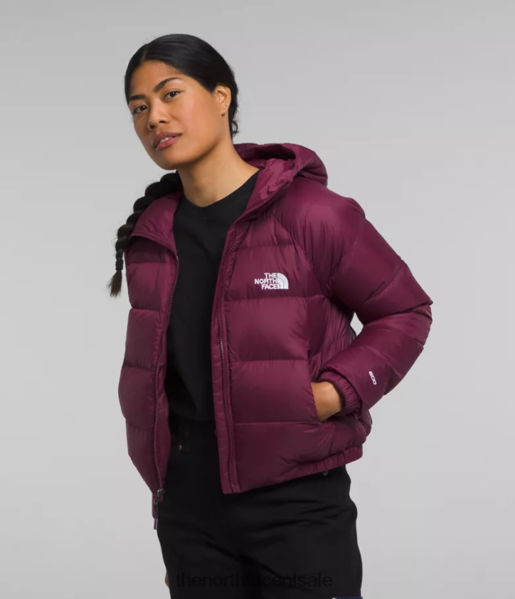 vrouwen hydrenaliet donshoodie The North Face P464ZN893 kleding jongensbes