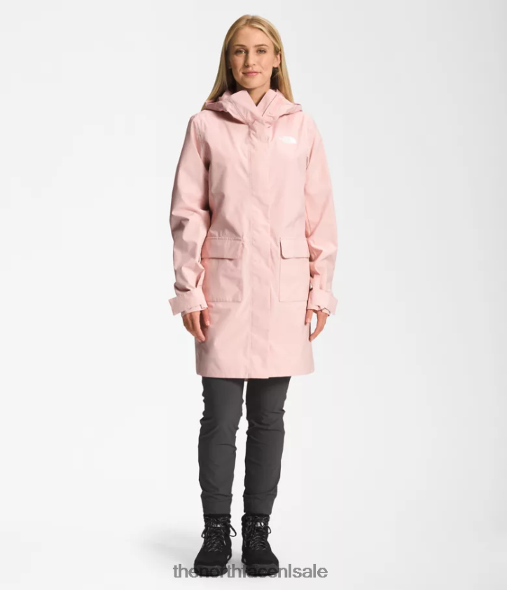 vrouwen City Breeze regenparka II The North Face P464ZN155 kleding roze mos