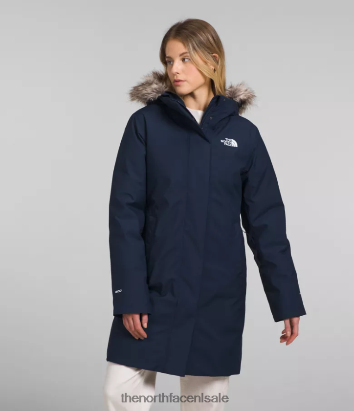vrouwen arctische parka The North Face P464ZN508 kleding top marine